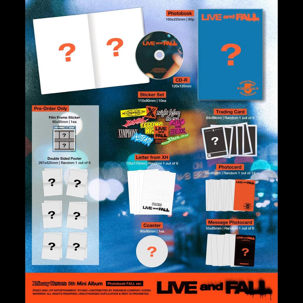 Xdinary Heroes 5-й мини-альбом [LIVE и FALL]