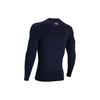 Under Armour Спортивная компрессионная рубашка с круглым вырезом и длинными рукавами, мужские топы, темно-синие 1369728-410