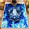 Фланелевое одеяло Sheffield Wednesday Football Теплое Мягкое Плед для использования на диване кровати в гостиной
