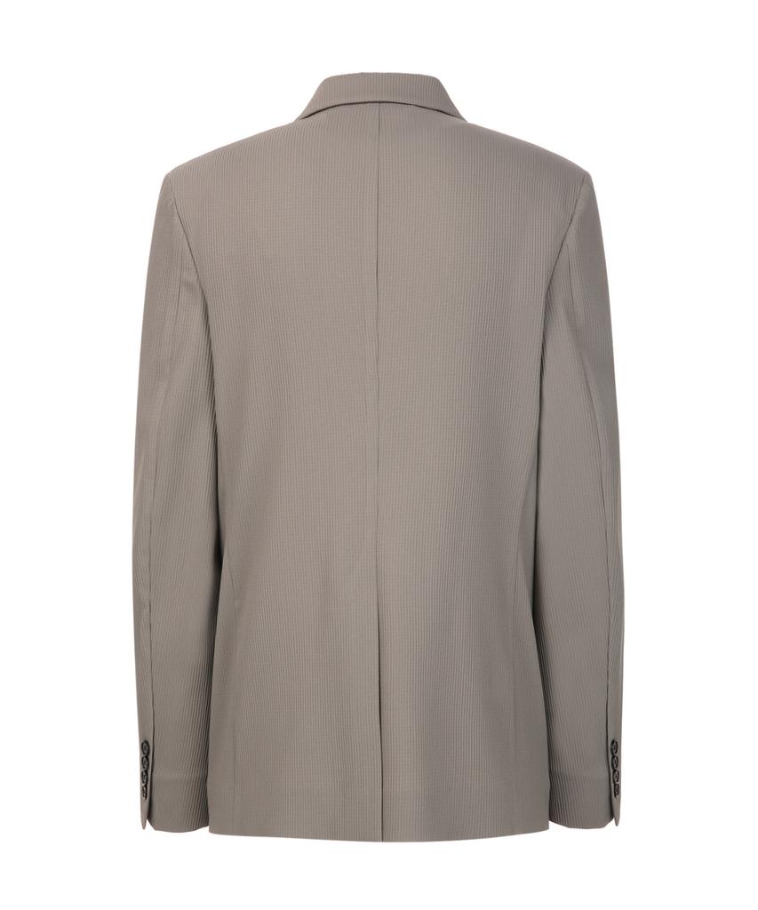 JILLSTUART NEWYORK MEN Ribbed Seersch Set-Up Jacket - Sepia (Jnja6B483S2)