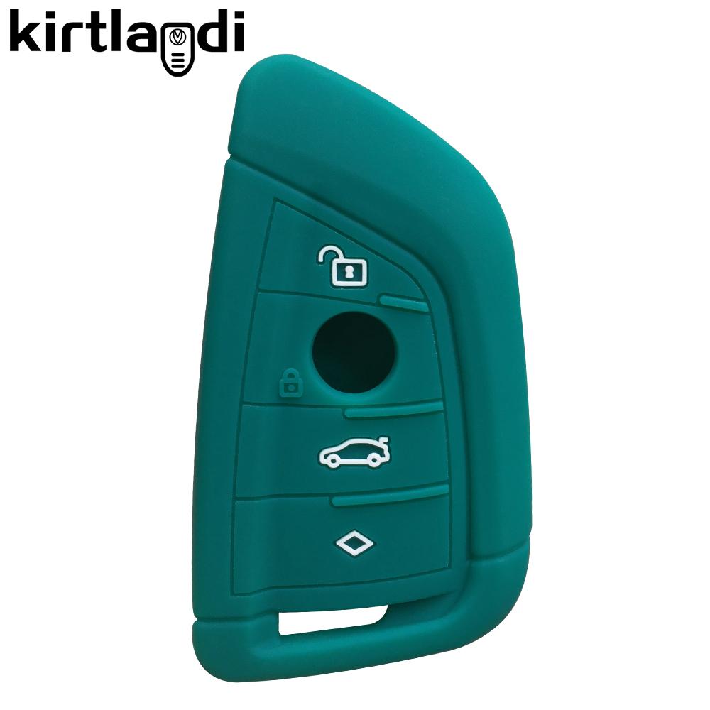 Силиконовый чехол для пульта ключа, протектор для BMW G30 G05 X5 F15 X6 F16 7 серии G11 X1 F48 F39 X4 X3 F40 2021 Бесключевой корпус брелока