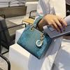 2023 Trend: Women's Genuine Leather Shoulder Bag - Snake Pattern Princess Diana Handbag