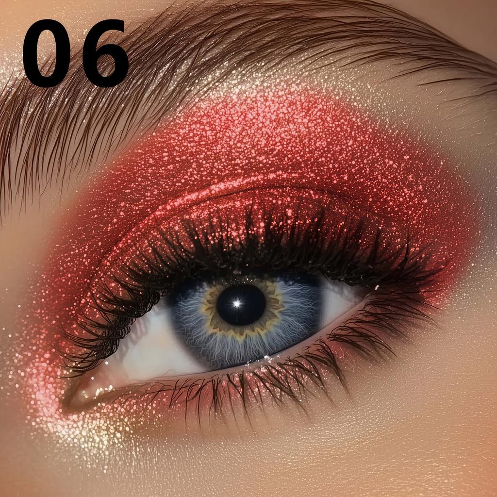 Яркие блестящие кремовые тени для век с кисточкой. Стойкие водостойкие неразмазывающиеся мерцающие тени для век, идеально подходящие для сценических вечеринок