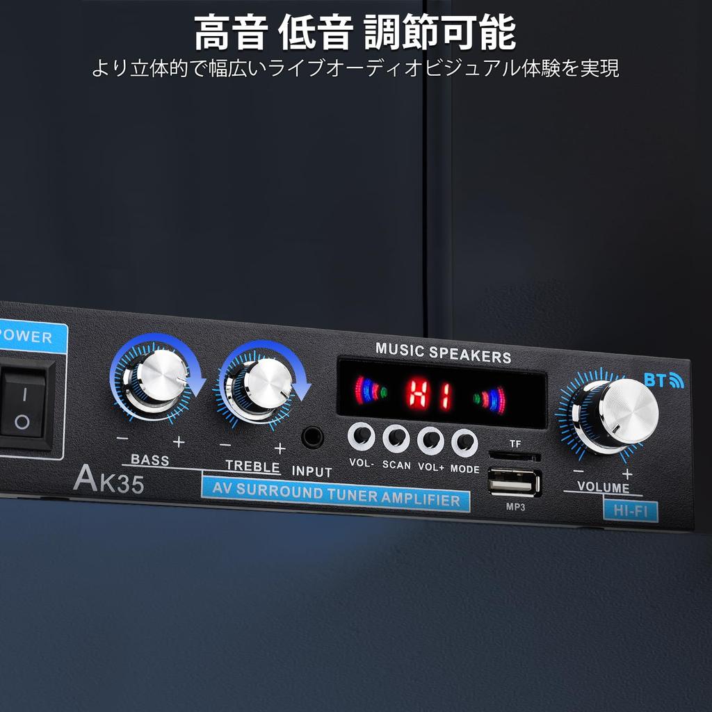 Усилитель Bluetooth HiFi стерео усилитель мощности приемник канала 2X30 Вт мини усилитель небольшой домашний аудио усилитель вход управления для динамика 5.0 2.0
