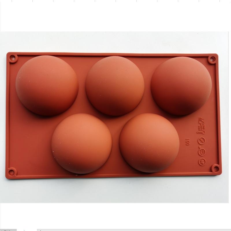 6, 8, 15, 24 отверстия, большая полукруглая форма для муссового торта, маленькая полукруглая полусферическая силиконовая форма для шоколада