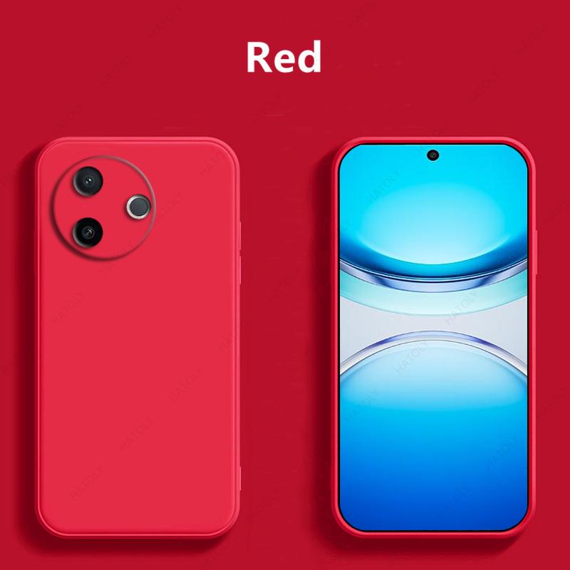 Жидкий силиконовый чехол для телефона vivo Y300i, мягкий чехол Funda, задняя крышка для vivo Y39 5G, чехол для vivo Y300i 5G