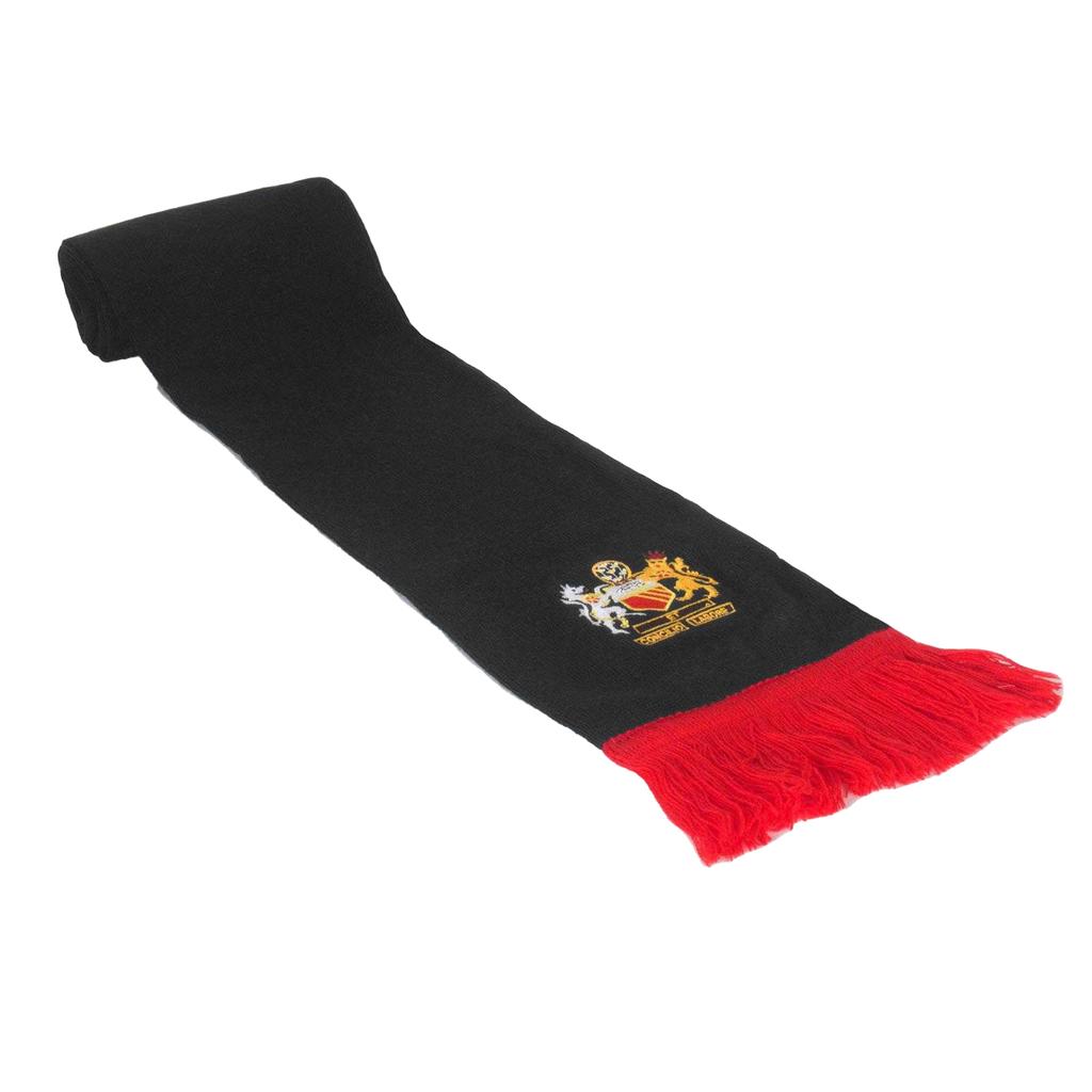 Fan Originals Manchester Crest Bar Scarf