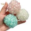 Мяч-антистресс с шариками, сжимаемый для снятия тревожности, сенсорная игрушка для детей, подростков и взрослых, переносной мягкий шарик из термопластичной резины, игрушка-фиджет