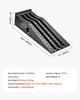 Car Ramps, 2 PCS 5897 kg GVW Capacity, 155 mm Lift Height, Portable High Profile Car Service Ramps for Home Garage Maintenance and Oil Changes, Heavy