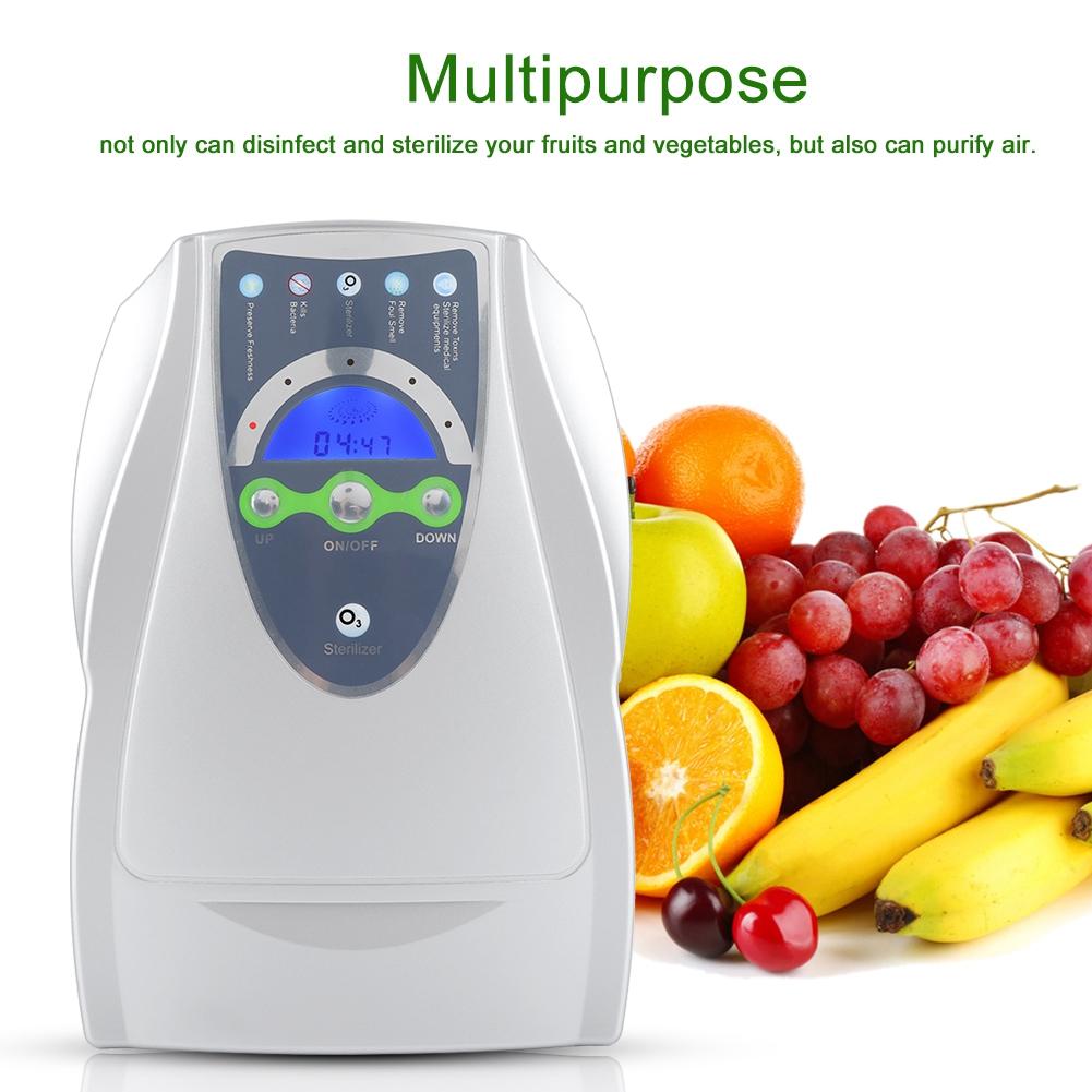 1шт многоцелевой очиститель воздуха озоновый дезинфектор машина для стерилизации фруктов