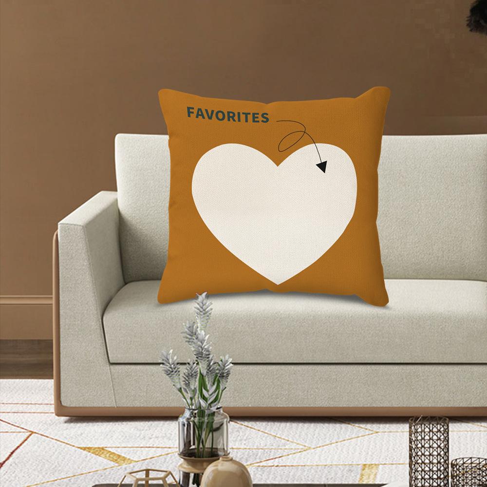 Скандинавская подушка-подушка Современная Минималистичная Полосатая Геометрическая Клетчатая Наволочка Подушка для сиденья дивана Подушка для талии