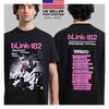 Новая одежда Blink 182 Missionary Impossible Тур 2025 Мерч Черная Унисекс Футболка