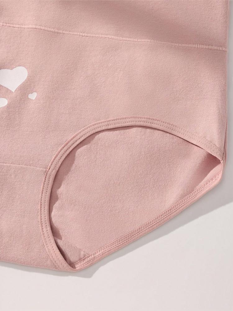 Набор женских бесшовных трусов с высокой талией, 4 штуки