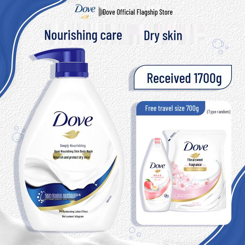 DOVE Глубоко питательный гель для душа