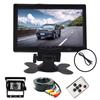 OBEST Rear Monitor High Brightness 7 Inch Monitor Rear Camera Compatible Rear Camera Set Integrated 20M Cable Compatible with Heavy Easy To Install