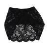 Женская юбка весна-осень с кружевом, прикрывающая ягодицы, модная универсальная мини-юбка с короткими рукавами