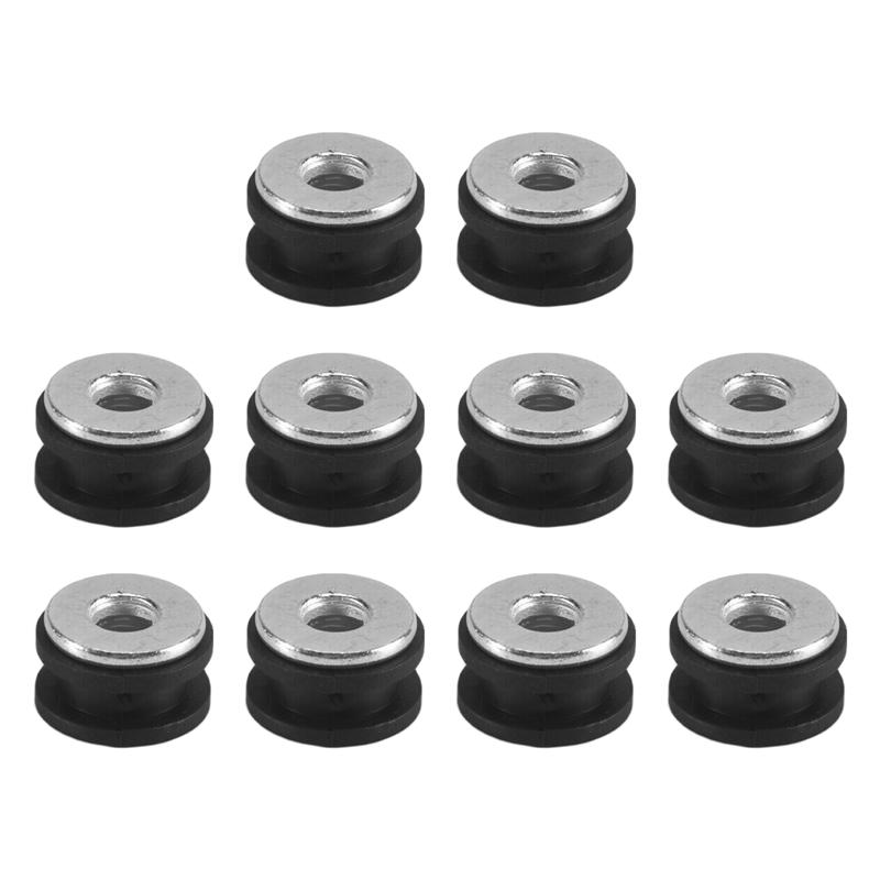 Popular 10Pcs Motorcycle Rubber Grommets For Honda For  For Suzuki For Kawasaki Fairings