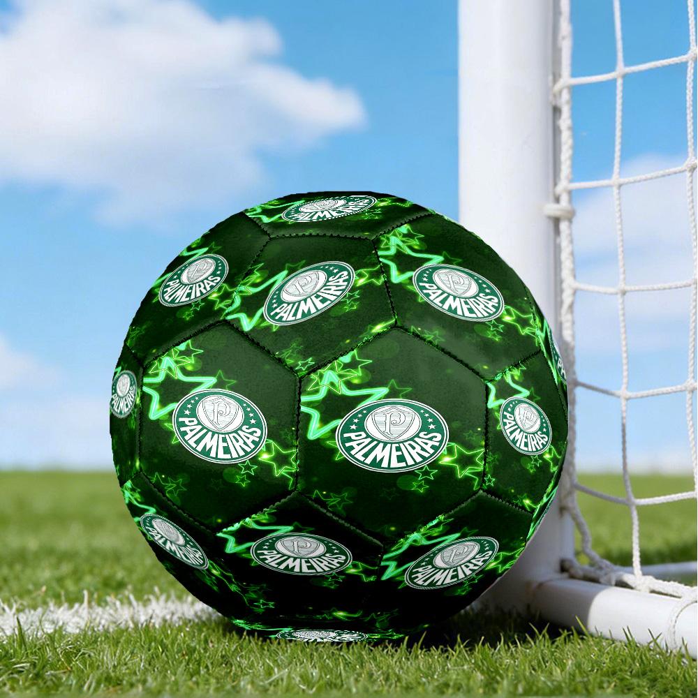 Fc Crest Design Printed Size 5 Soccer Balls, High-Quality, Anti-Slip, Protective Football, A Unique Gift , Birthdays, Christmas Gifts