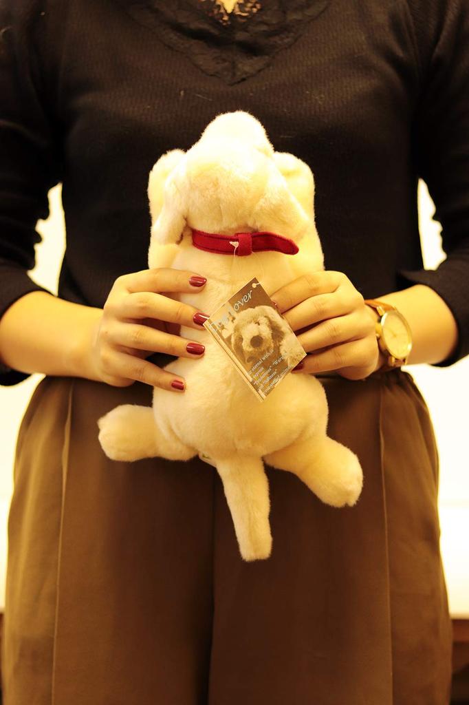 Yoshitoku Мягкая игрушка Лабрадор-ретривер Белый SS