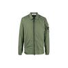 FW22 Solid Color Zip Long Sleeve Jacket Men Jacket Green 771510223-V0058