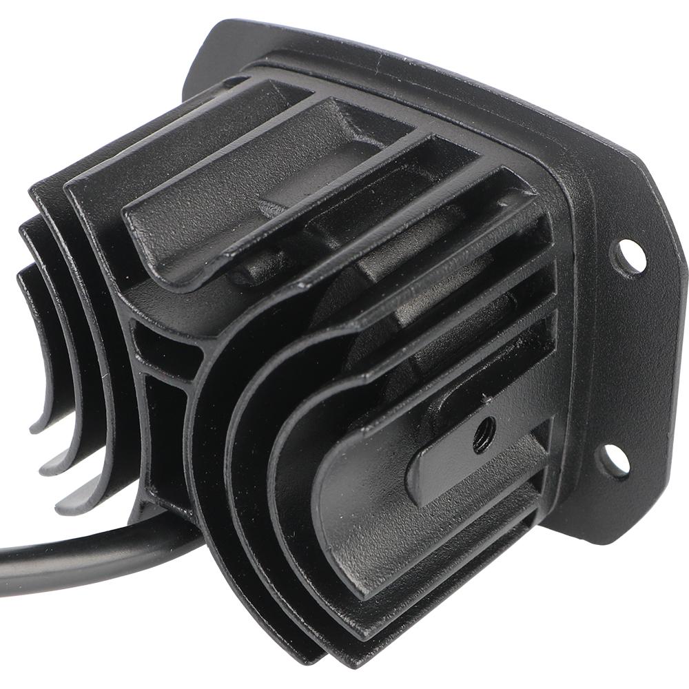 8D Lens Driving Work Lamp for Jeep Car Truck Off Road 4x4 12V 24V Flush Mount Fog Lights 6000K White 3500K Yellow LED Work Light