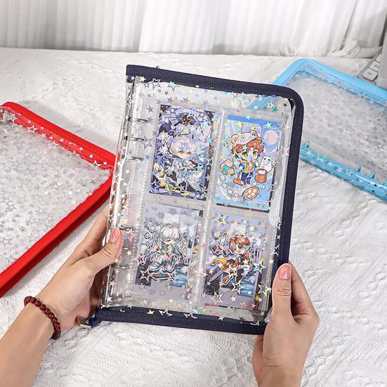 Органайзер для наклеек, папка-регистратор, А5, книжная оболочка с отрывными листами, блестящая обложка, регулируемый дизайн, многоразовая книга-наклейка, держатель для альбома, дисплей для хранения книг