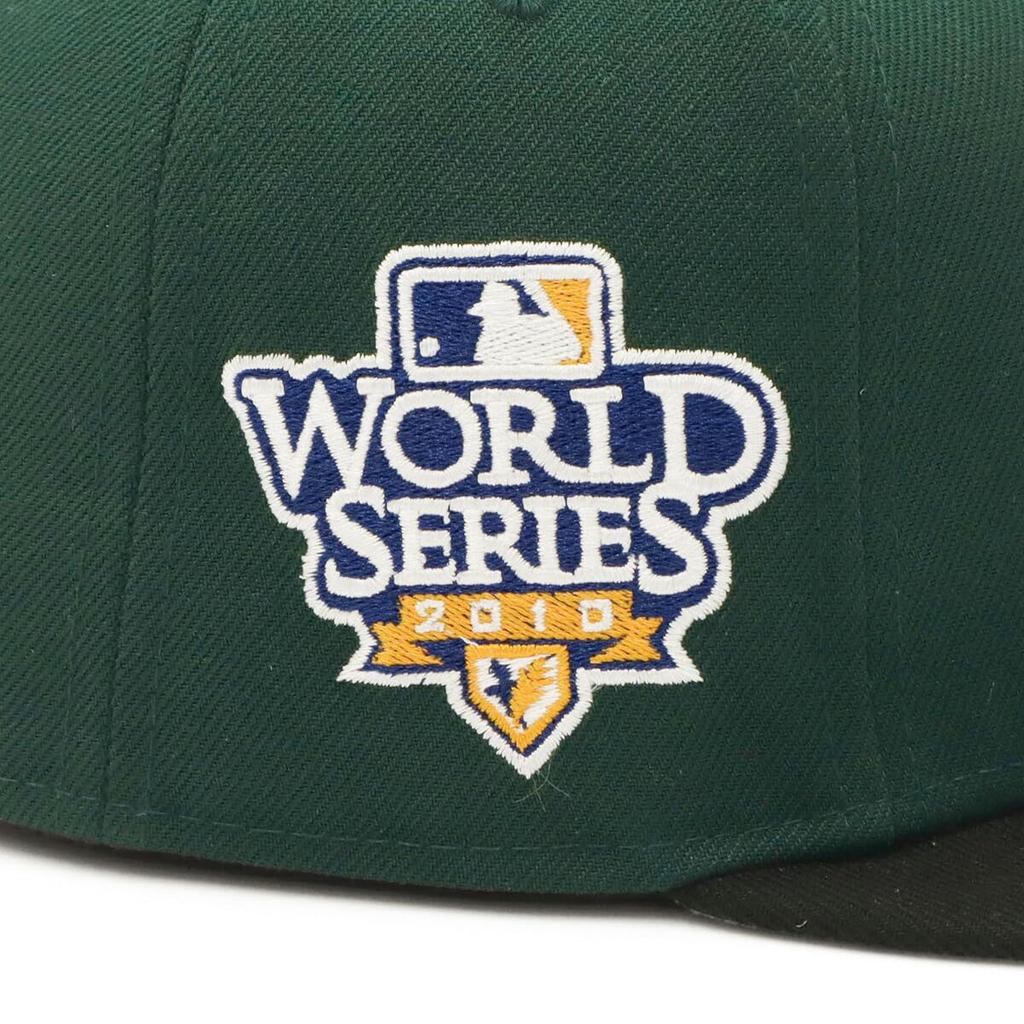 Кепка New Era 59FIFTY MLB San Francisco Giants SF Темно-зеленая с боковым андервизором Эксклюзивно для и Боковая Прямой Плоский Идеально для Весны и Регулируемая