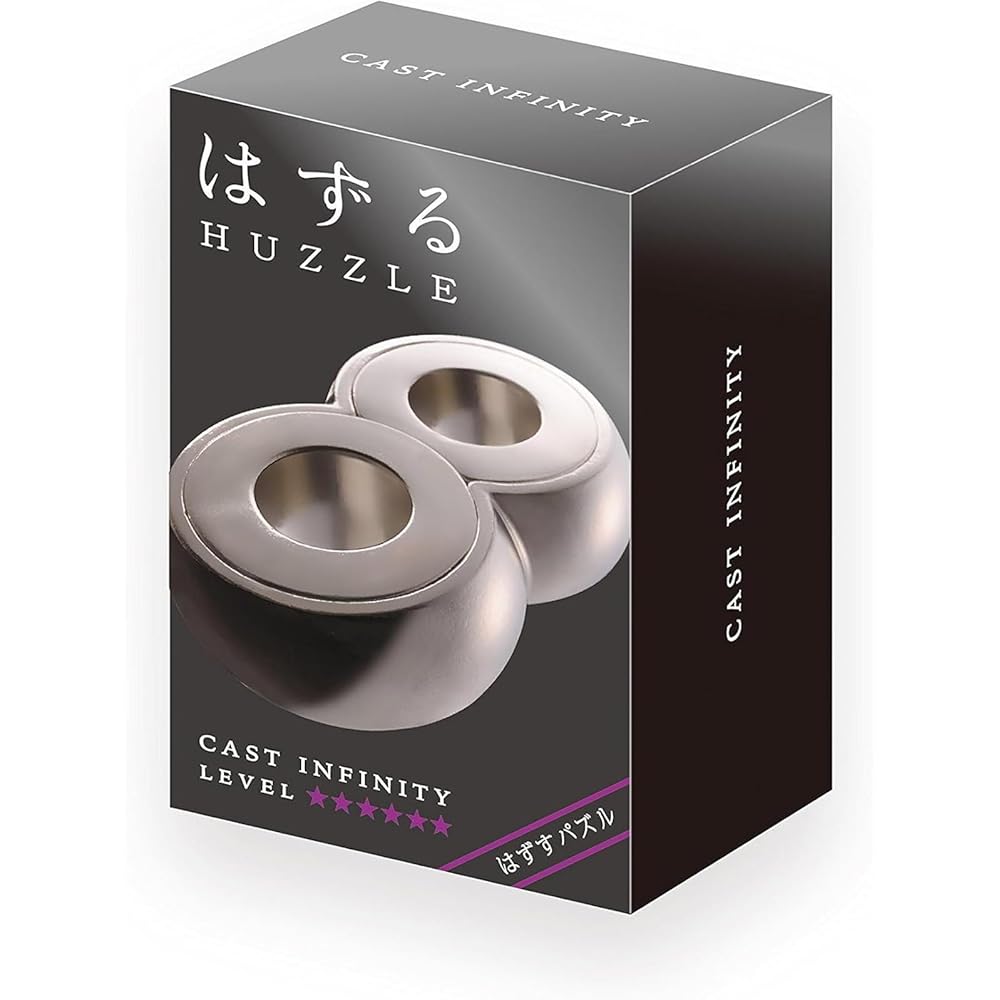 Головоломка Hanayama Cast Infinity Уровень 6 Сложности Загадка для ума Игра