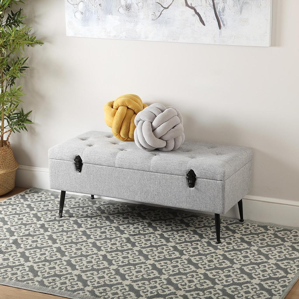 Серый полипропиленовый коврик VERSA 17370407