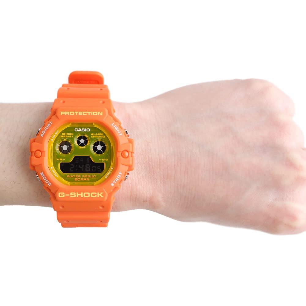 Casio Часы Casio 5900 SERIES Digital Clear Skeleton Orange G-SHOCK G-Shock Men's DW-5900TS-4 [Товар]