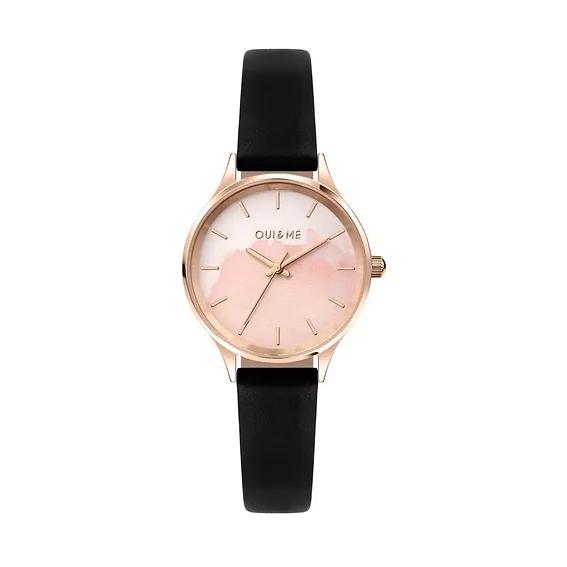 Oui & Me Bichette Розовый Циферблат Кожаный Ремешок Кварцевые ME010275 Женские Часы