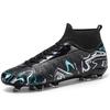 Hip-top Football Shoes Men's/female AG Long Nail Socks, Students Artificial Grass Football Competition Training Shoes