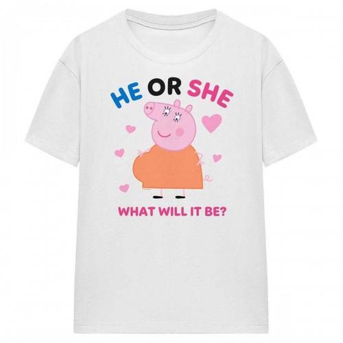 Peppa Pig Womens/Ladies He Or She Mummy Pig T-Shirt