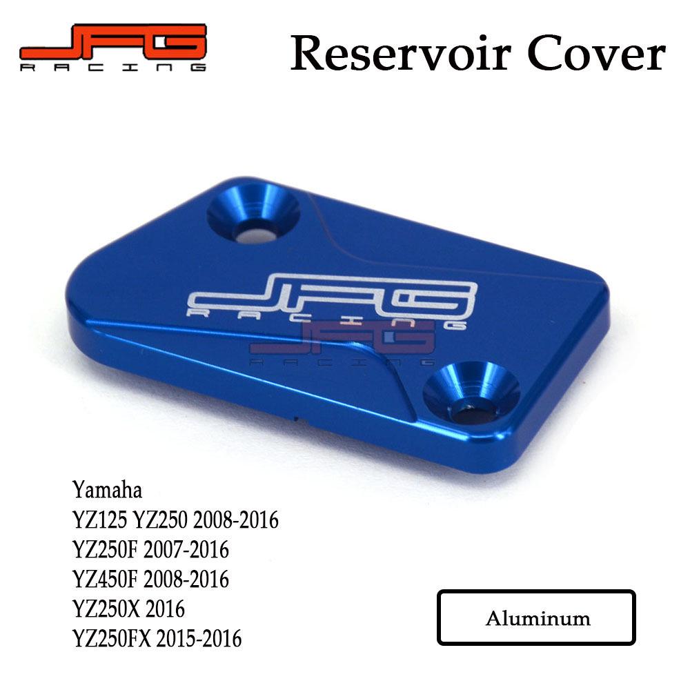 Aluminum Brake Master Cylinder Cover for YZ125X/YZ450FX - Decorative & Protective Motorcycle Accessory