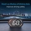 5V GPS Speed Compass Display HUD Автомобильный Цифровой Проекционный Дисплей Спидометр Панель Приборов KM/H MP/H Авто Аксессуар