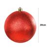 Decorations Plastic Pearlescent Ball Pearlescent 15CM Christmas Ball Ball Shape Hang Ball Shopping Mall