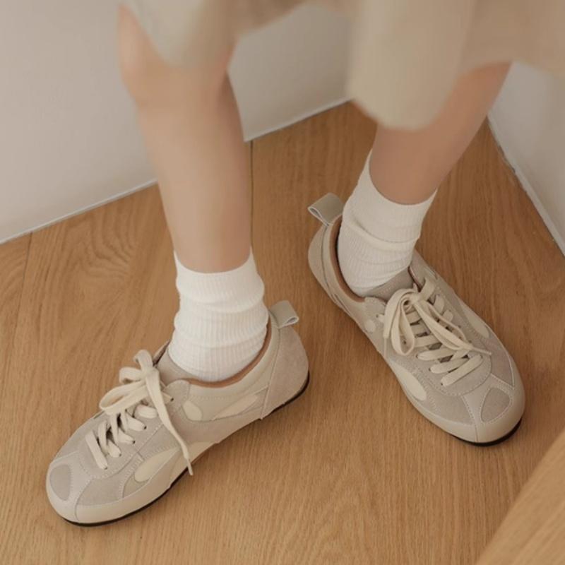 Модные новые весенние женские балетки модные элегантные туфли с круглым носком и перекрестными ремешками женские удобные уличные туфли-балетки с мягкой подошвой