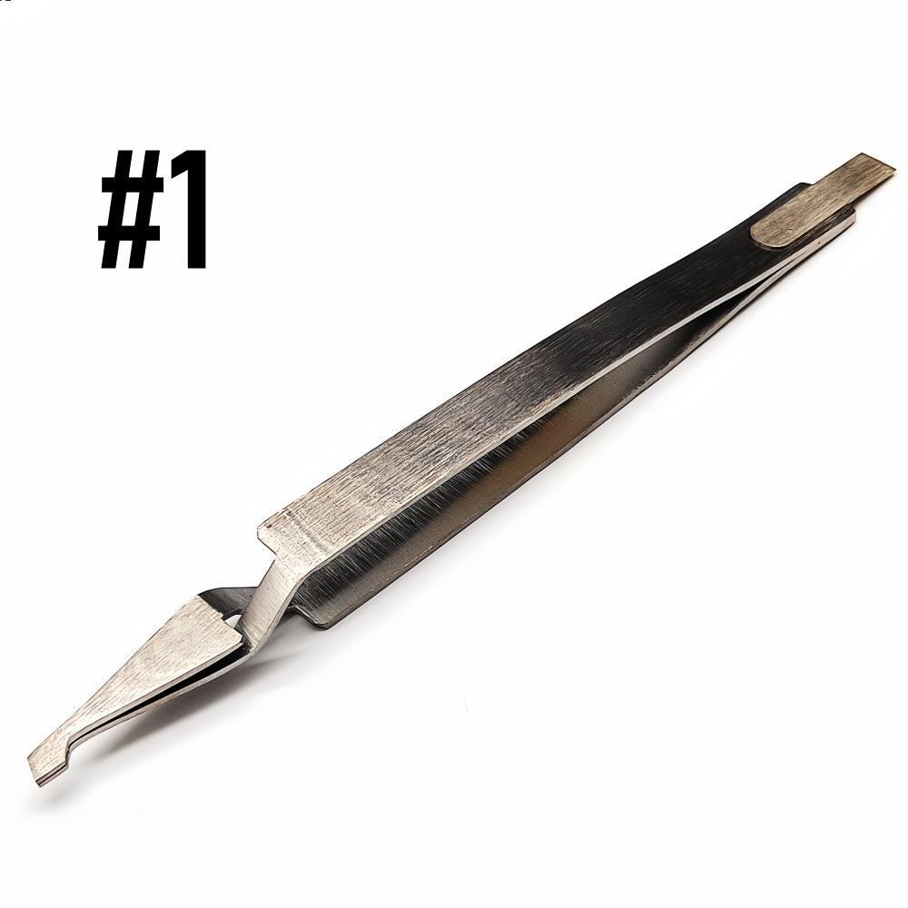 1 шт. Стоматологический ортодонтический пинцет для бондинга брекетов, пинцет для бондинга щечных трубок, держатель-плейсер, инструмент