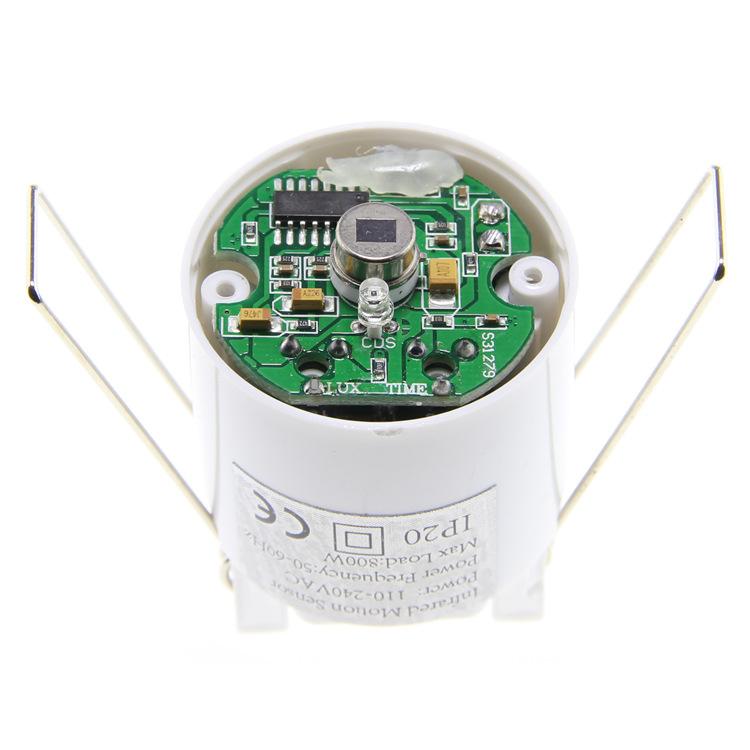 Free Logo Printing Ceiling Mounted Pir Motion Sensor Switch for Light Control