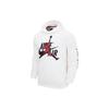 Jordan FW21 Brand Logo Regular Fit Knit Sweater Men Tops White DH9505-101