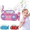 Educational Kids Microphone Karaoke Portable Music Instrument Toys  For Girl Boy