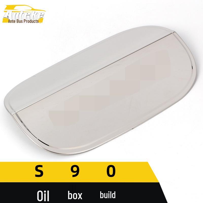 Volvo S90 Stainless Steel Fuel Cap Anti-Scratch Decorative Sticker Accessory