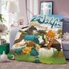 Adventure game W Wakfu Blanket For Sofa Office Bed Plane Travel Sleep Read Relax Camping Soft And Warm
