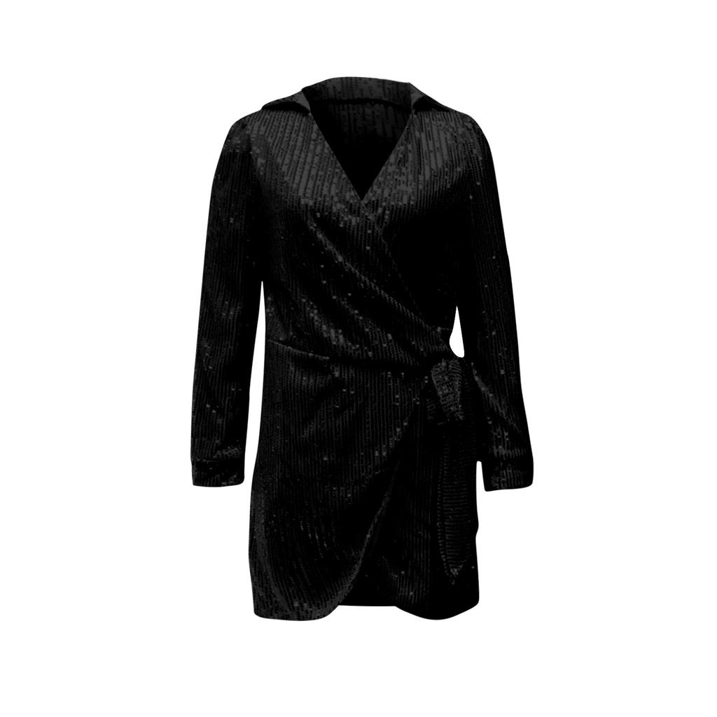 Женские модные сексуальные вечерние платья с V-образным вырезом, шнуровкой, бисером и талией, утягивающие платья для пожилых людей