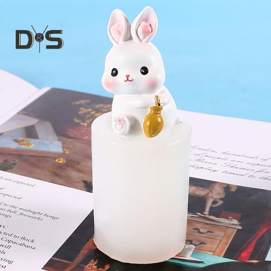 Силиконовая пасхальная форма, мультяшный дизайн, мода, мыло ручной работы, кубик льда из смолы, шоколадная форма для выпечки