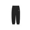 Li Ning Training Series Logo Print Solid Color Elastic Casual Pants Men Bottoms Black AKLQA37-11