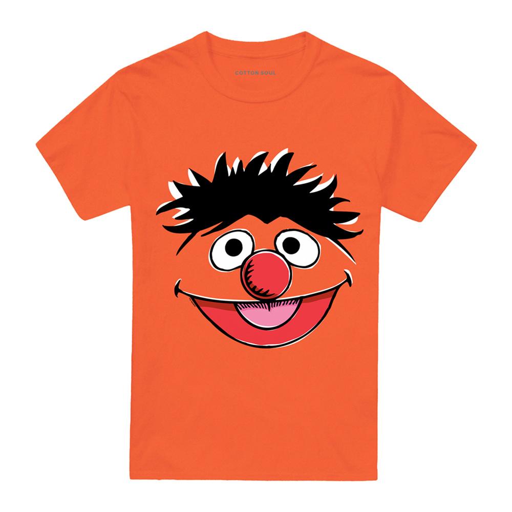 Sesame Street Unisex Adult Retro Ernie Sketch T-Shirt