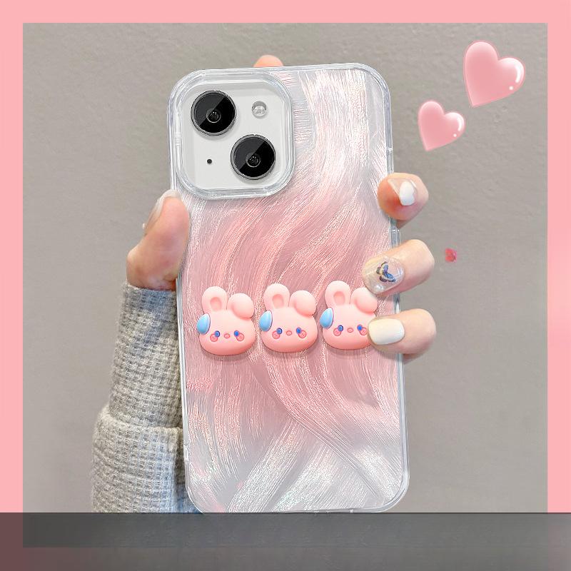 Подходит для Apple 15pm Чехол для мобильного телефона Летний iPhone 14 Sweat Frog Doll Невидимый кронштейн 13 Перо пряжа IMD