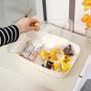 С крышкой и ручкой поднос для образцов прозрачный поднос для сервировки закусок кейс для дома