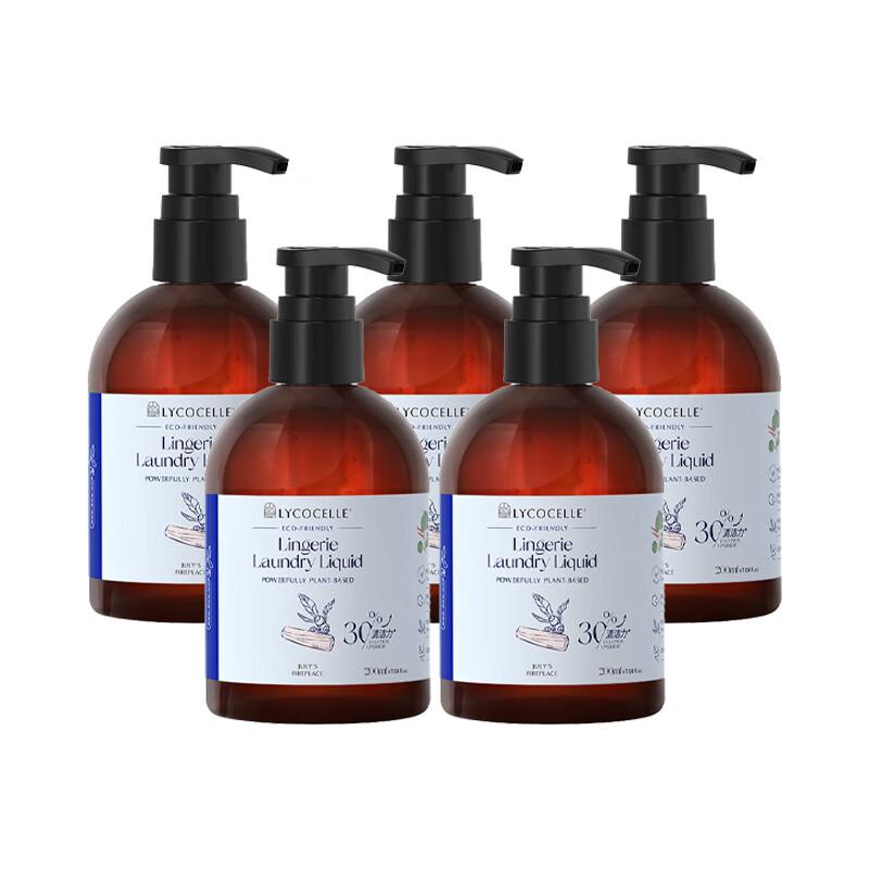 Zhanjia Underwear Detergent, Sandalwood, 200ml x 5 Bottles